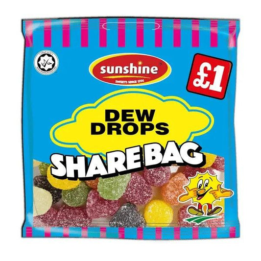 Sunshine Dew Drops Share Bag 120g