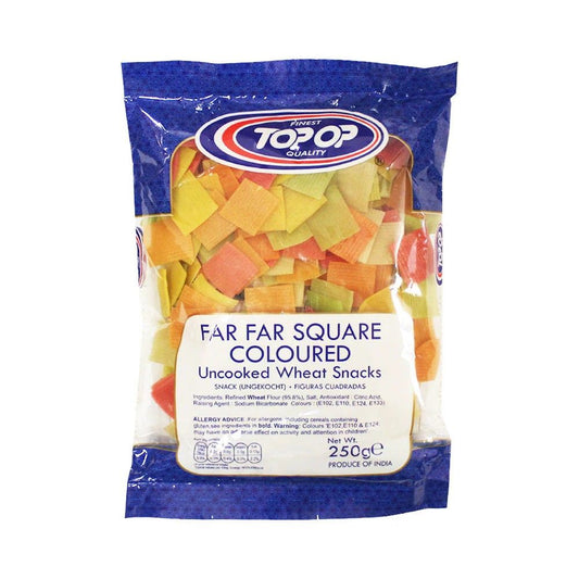 Top Op Far Far Squares Uncooked Wheat Snacks 250g