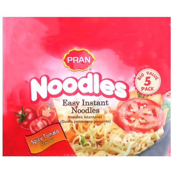 AZKA Easy Instant Noodles Spicy Tomato Flavour 350g (5x70g)
