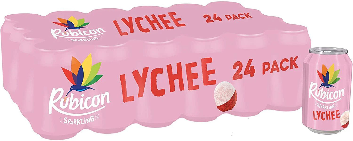 Rubicon Sparkling Lychee Can (330mlÃ—24)