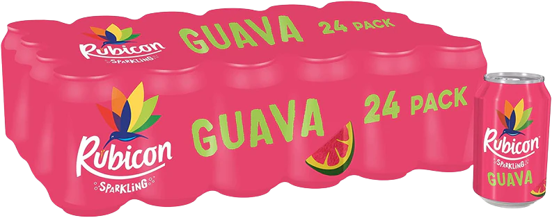 Rubicon Sparkling Guava Can (330MlÃ—24)