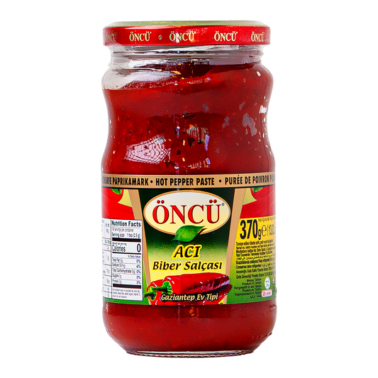 Oncu Hot Pepper Paste (Aci Biber Salcasi) 370g