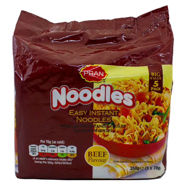 Azka  Easy Instant Noodles Beef Flavour 1120g (16 x 70g)