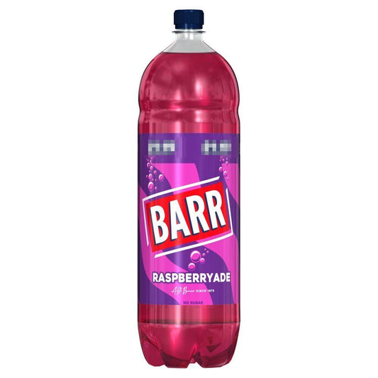 Barr Raspberryade No Sugar 2L
