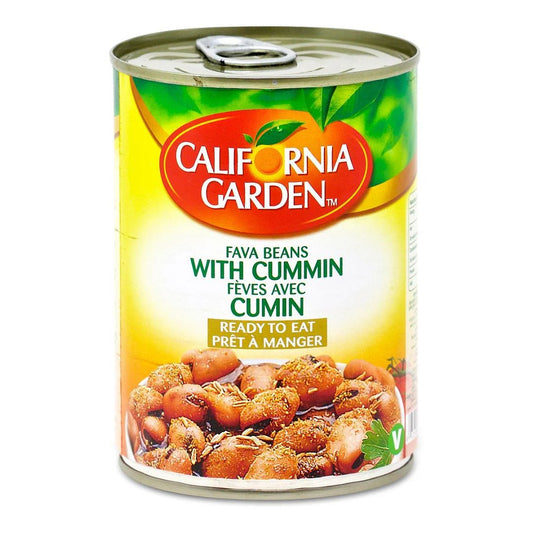 California Garden Fava Beans With Cummin 400g