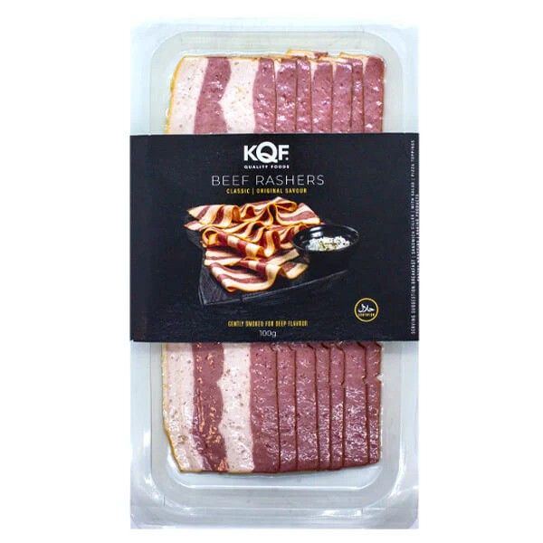 KQF Beef Rashers 100g